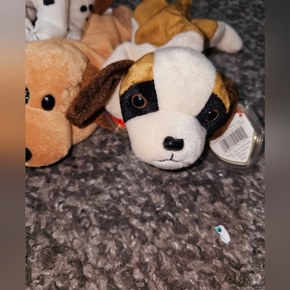 Vintage Ty Beanie Baby Lot - BNWTS Dog Lot of 6 - Picture 3 of 3